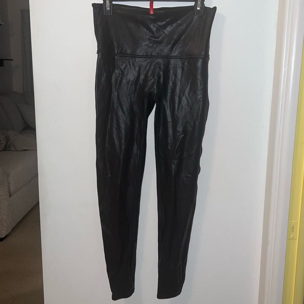 Spanx Faux Leather Leggings